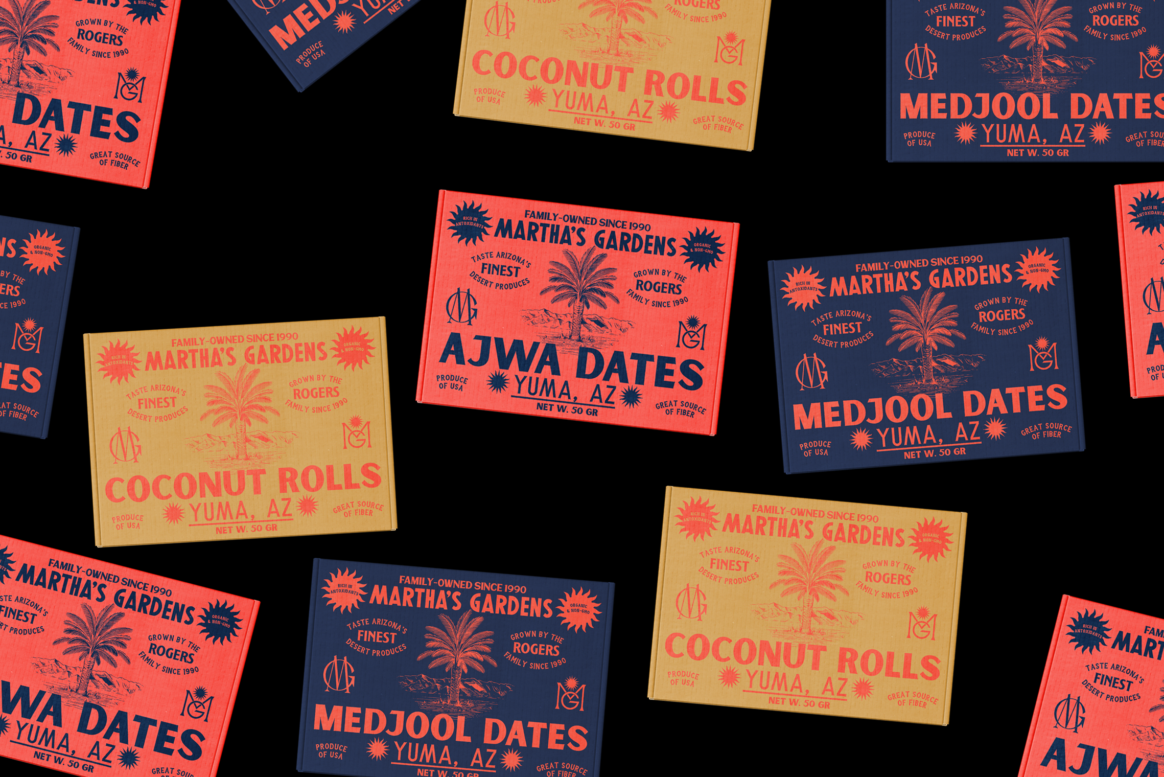 Martha's Gardens packaging